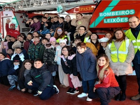 Visita ao Quartel de Bombeiros Voluntários de Leixões