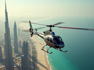Experience the Ultimate Helicopter Flight Adventure from Dubai
