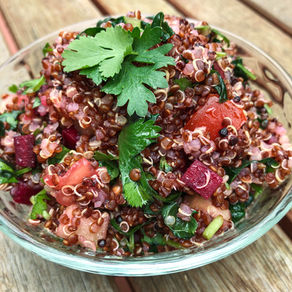 Tabouli Inspired Quinoa Salad