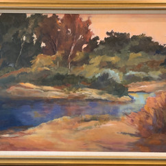 Cheryl Derrick, Stream in the Bosque