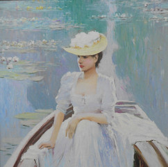 An He, Woman in Boat