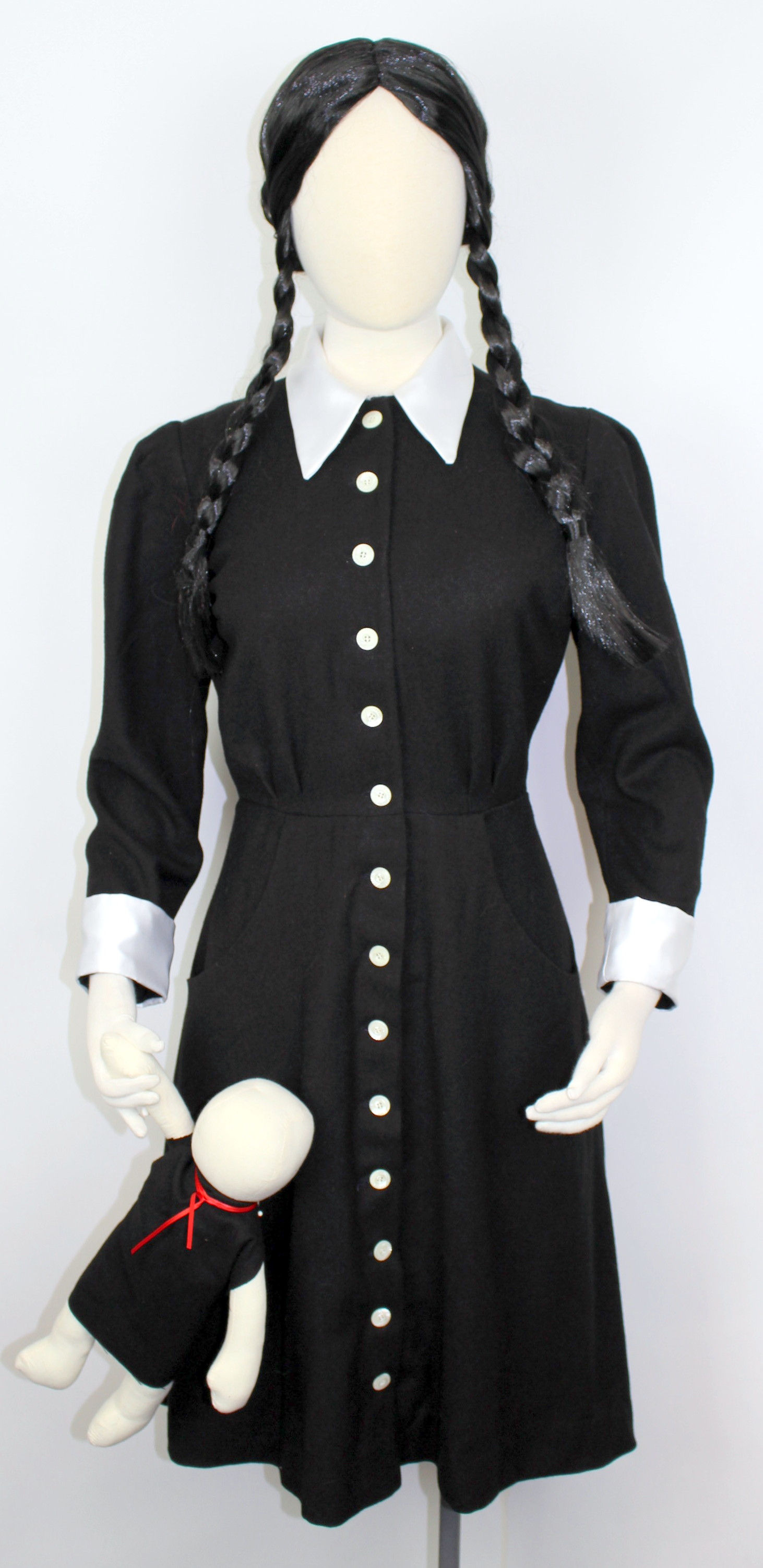 134-D Wednesday Goth Girl Sewing Pattern - Digital Download PDF