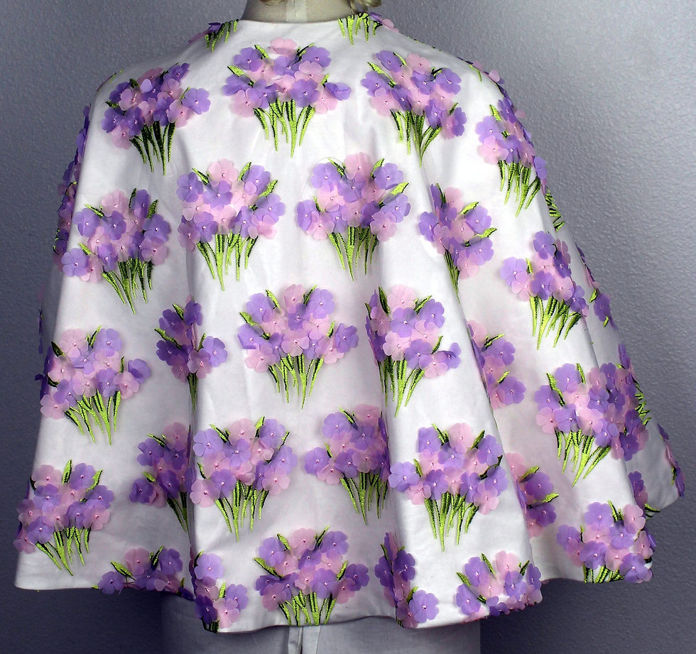 Thumbnail: 170 Wrist Length Cape with Optional Cording