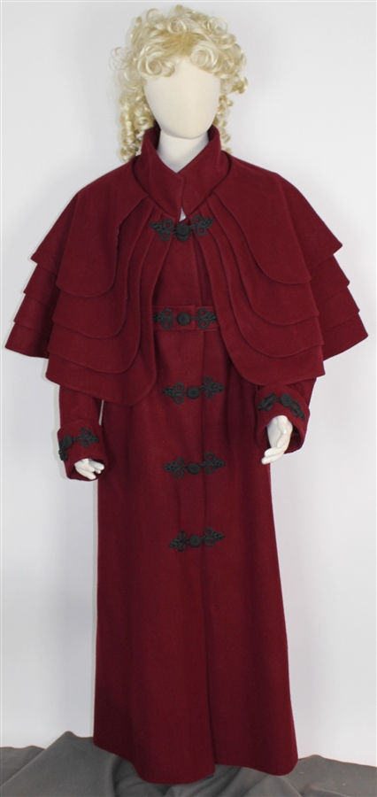 Thumbnail: 136 All Views - Late Georgian and Regency Greatcoat and Garrick Men's & Women's