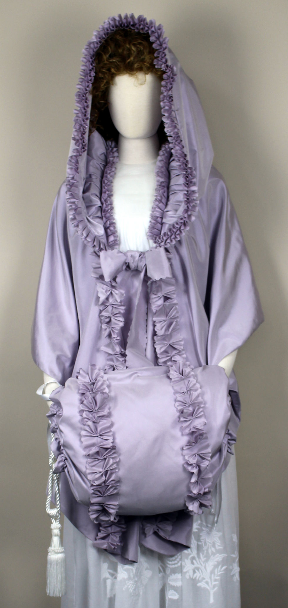 Thumbnail: 135 Ladies' Georgian/Regency Cape, Mantle, and Muff