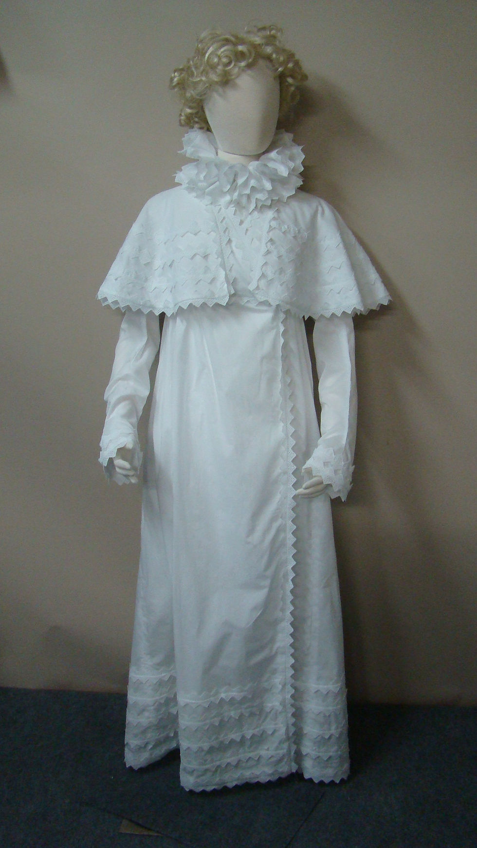 Thumbnail: 130 Regency Wrapping Front Trained or Untrained Gown/Tunic Laughing Moon Mercant