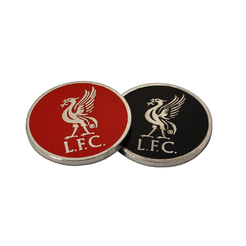 Poker Chip Ball Markers Liverpool F.C