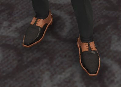 Miniature : Chaussures de costume noires classiques