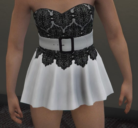 Miniature : Robe courte chic