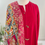 Thumbnail: Silk Block Print Mirror n Sequins Work