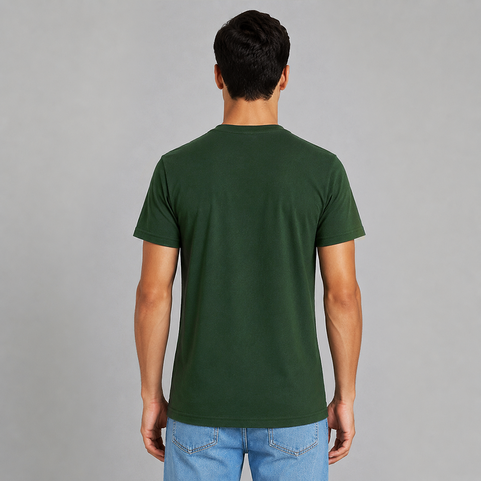 Miniatura: Camiseta Básica 100% Algodão Penteado Adulto Unissex Preta