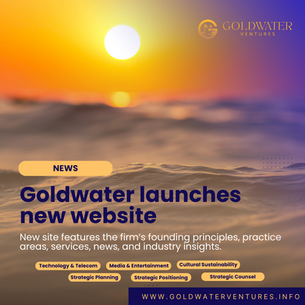 Empowering Impact: Goldwater Ventures Launches Website, Revolutionizing Mission-Driven Consulting