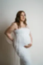 timeless maternity photo taken in pearl dress taken by NH maternity photographer Vanessa Keo.jpg