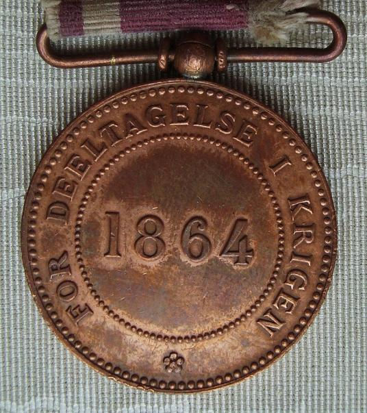 Миниатюра: Дания. Памятная медаль войны 1864 г.