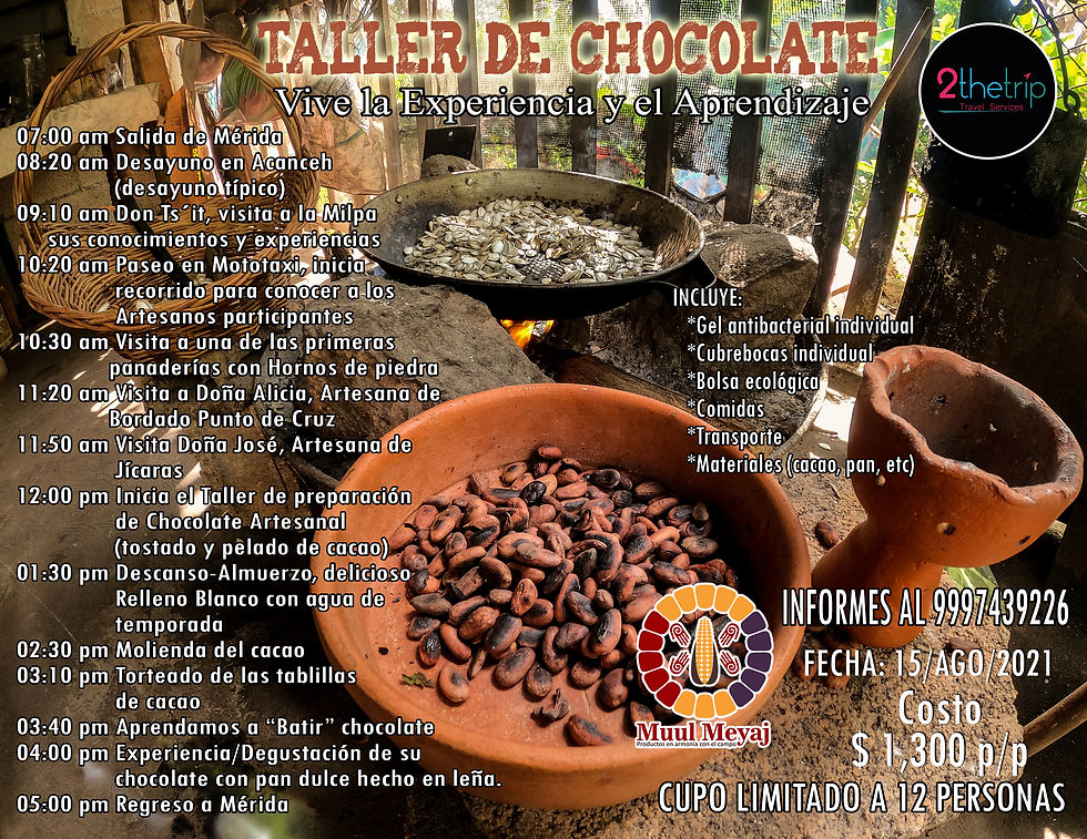Taller de chocolate vivencial