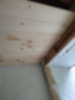 New wood ceiling from professional renovation services.