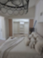 Modern bedroom showing professional renovation services.