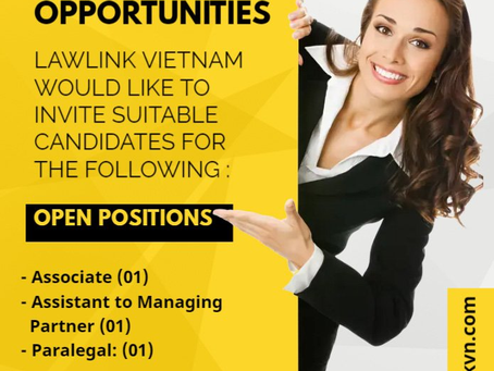 LAWLINK VIETNAM|| RECRUITMENT: CALL FOR 2023