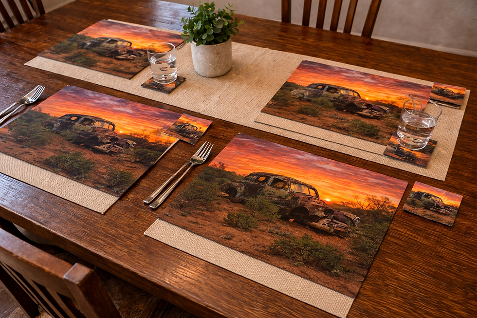 Thumbnail: Car Sunset Placemat