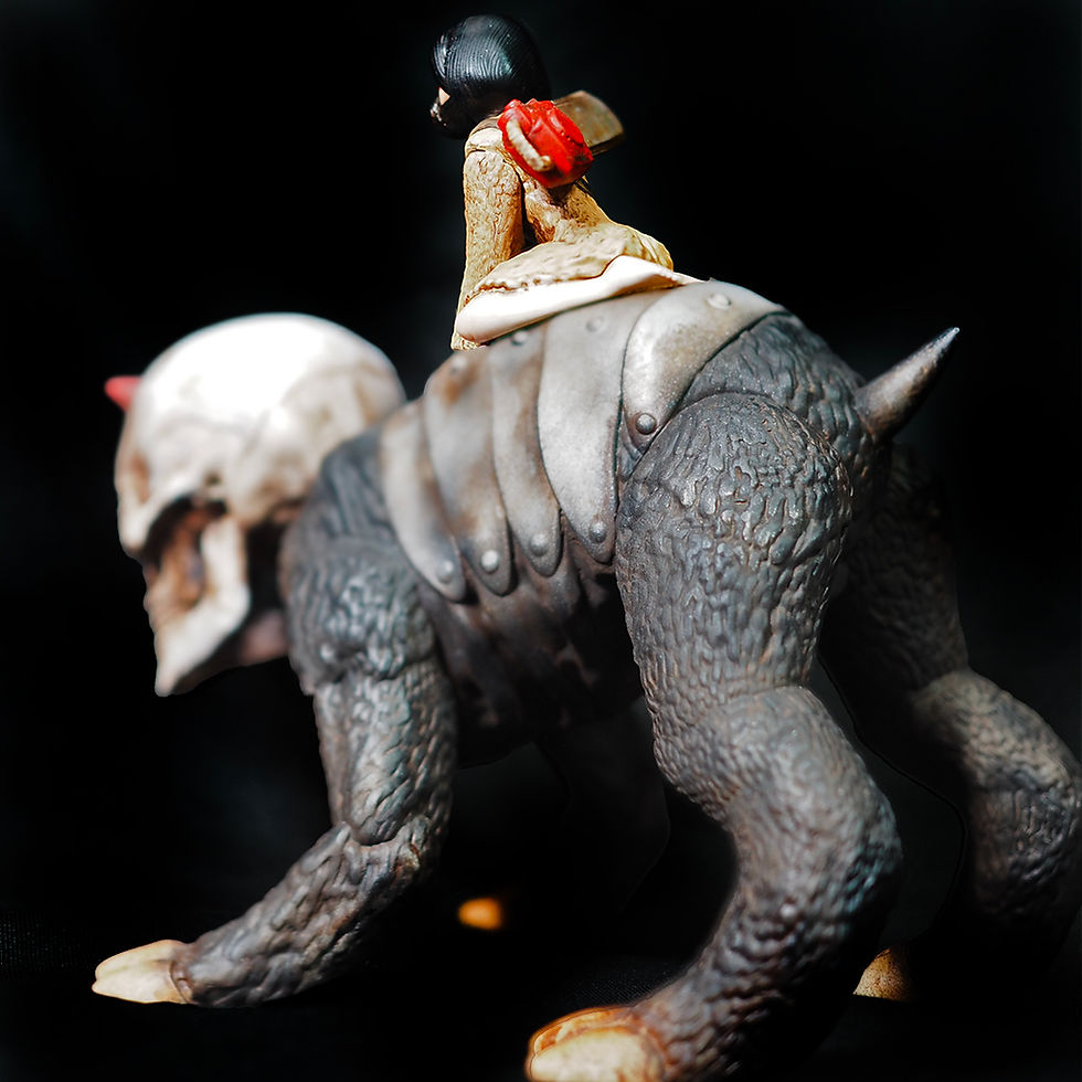 縮圖：(預購)  "Gasha Inu " 不附底座 塗裝完成品