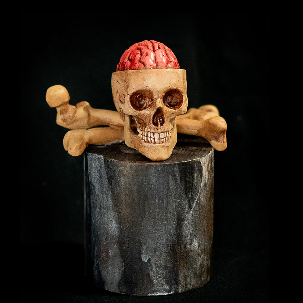 サムネイル： (予約)  "Desktop Brain Skull"