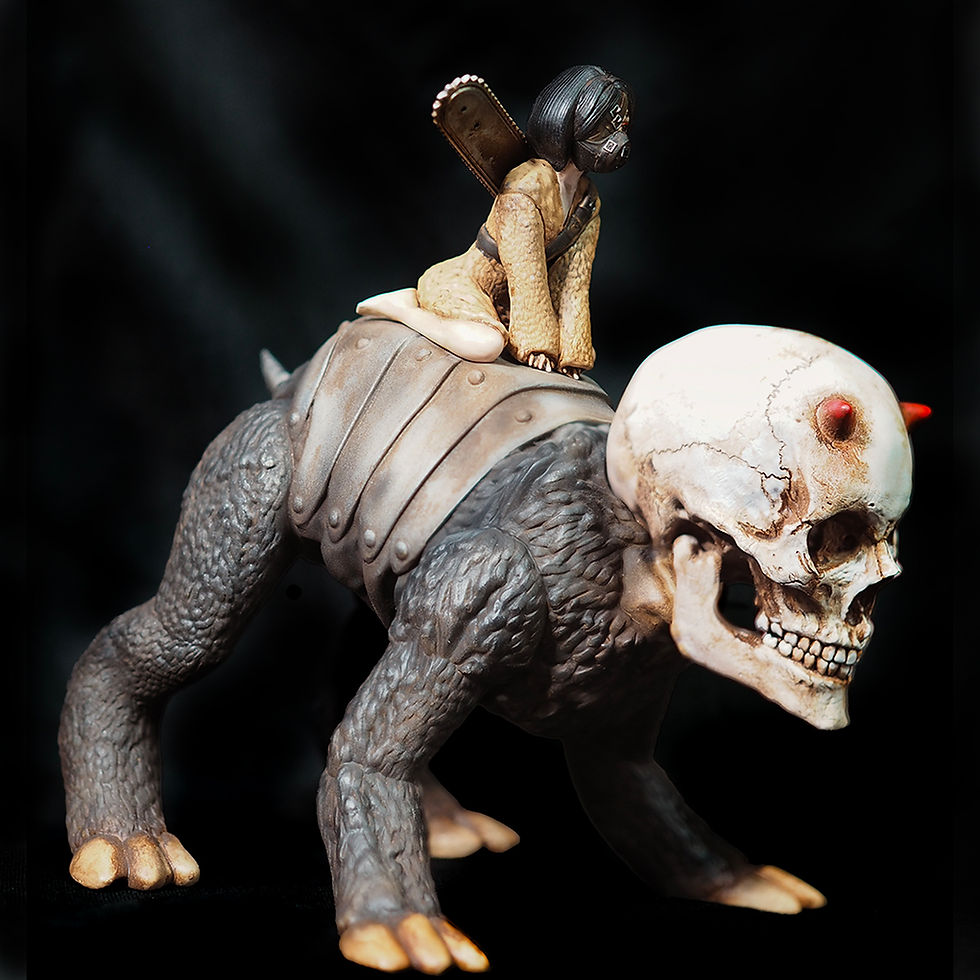 縮圖：(預購)  "Gasha Inu " 不附底座 塗裝完成品