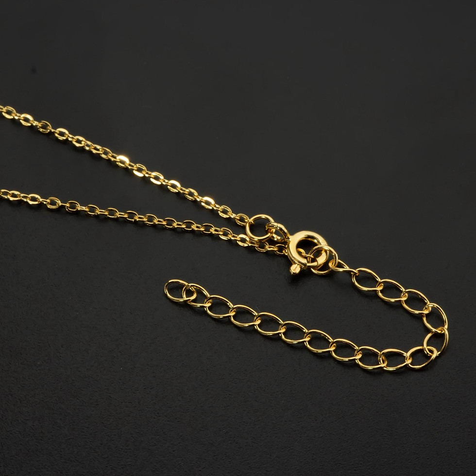 Thumbnail: Triangle Pendant Necklace Minimalist