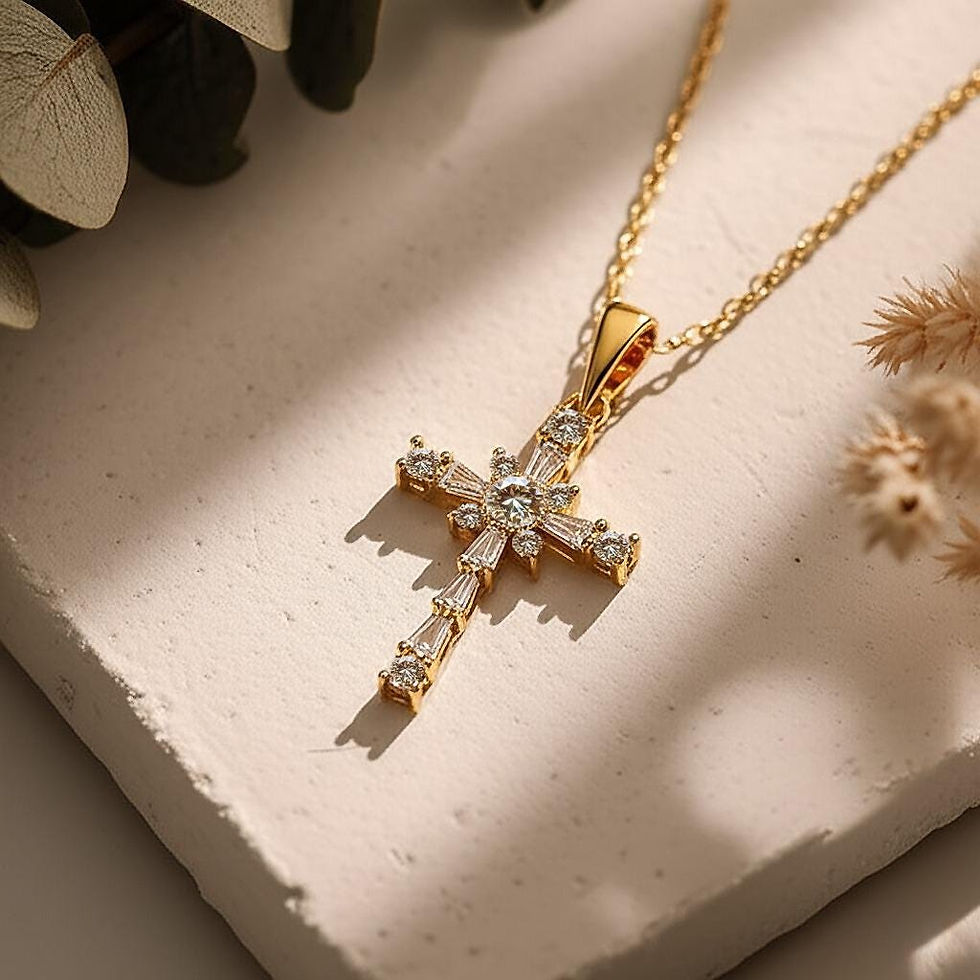 Elegant Cross Pendant
