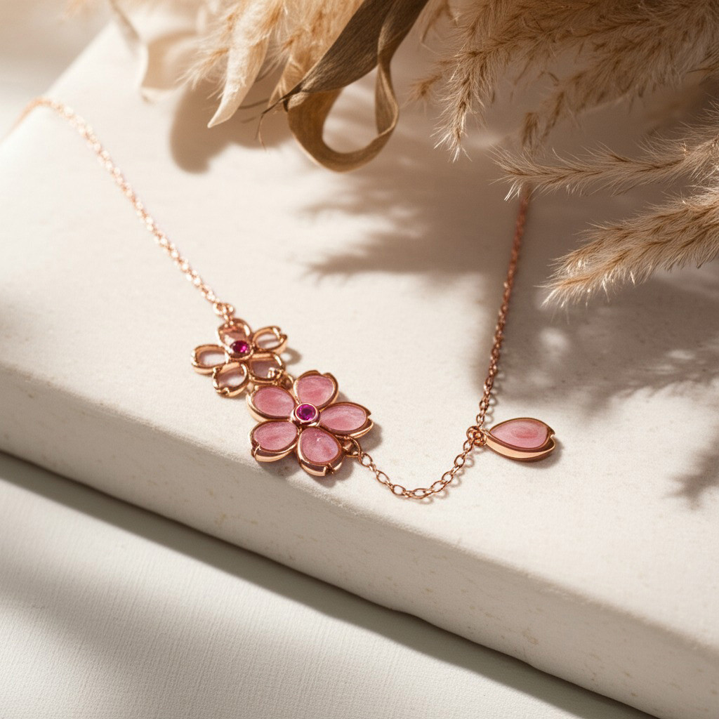 Cherry Blossom Necklace