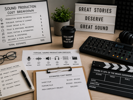How Much Does a Sound Production Company USA Cost for a Film Project?