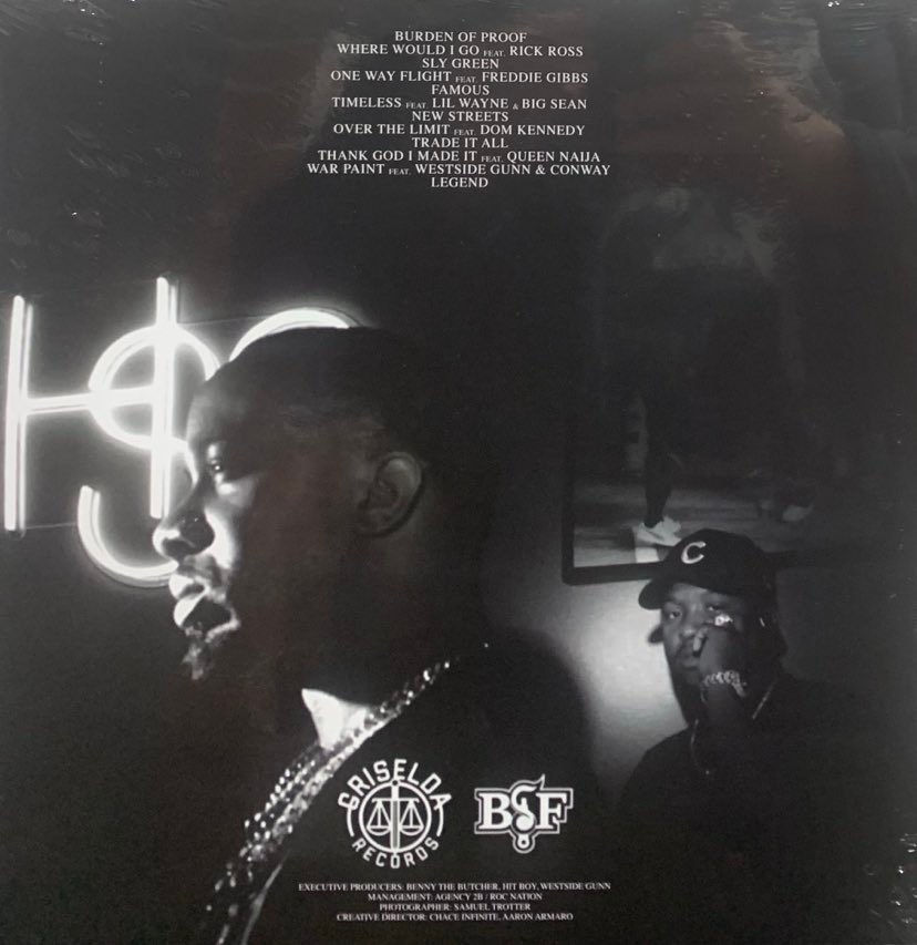 Thumbnail: Benny The Butcher – Burden Of Proof "RED COLOURED VINYL"