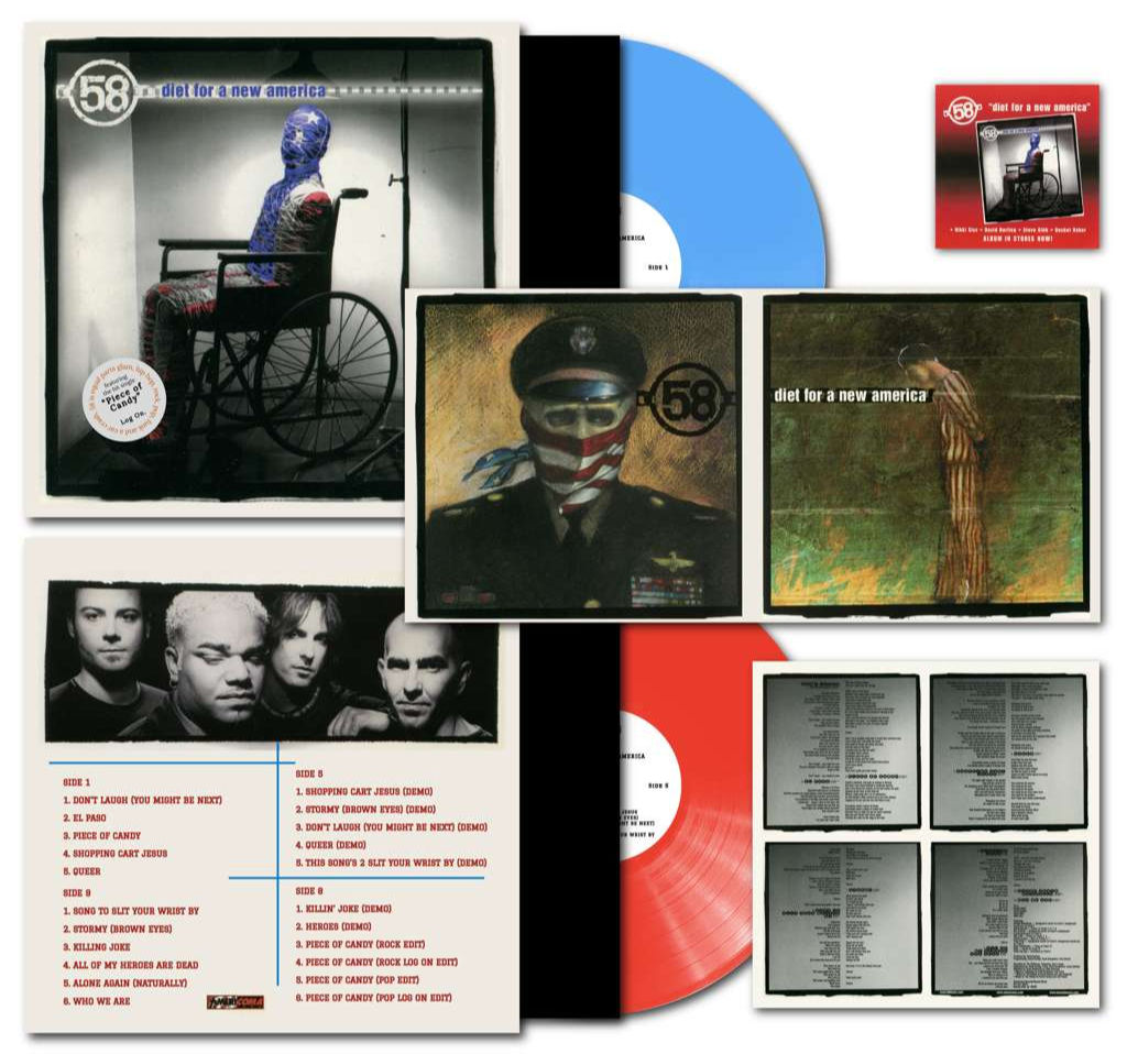 58 – Diet For A New America "2LP COLOURED VINYL"