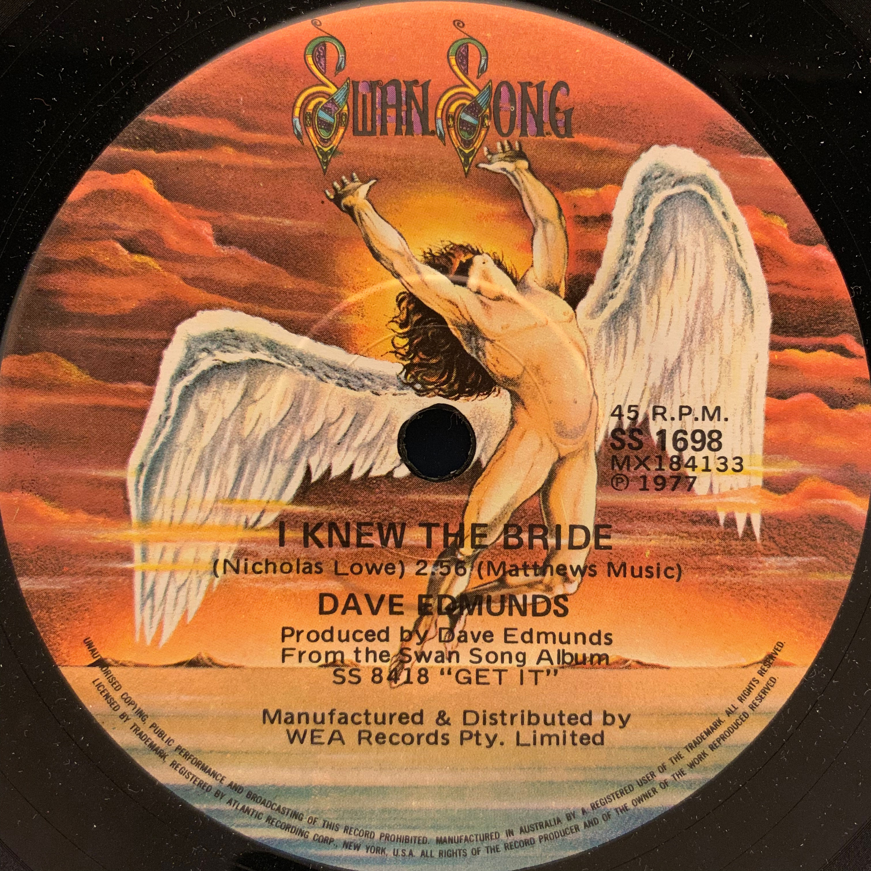 Dave Edmunds – I Knew The Bride