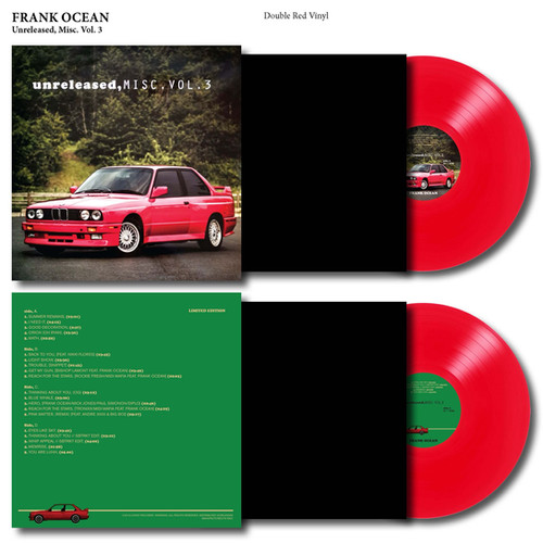 Frank Ocean – Unreleased, Misc.Vol.3 Frank Ocean – Unreleased, Misc.Vol.3