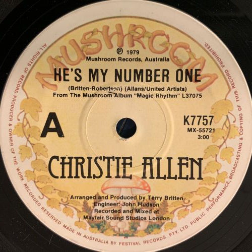 Christie Allen – He's My Number One
