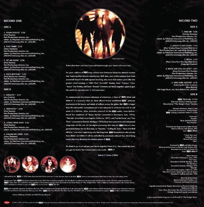 Thumbnail: Kiss – You Wanted The Best, You Got The Best!! "2LP COLOURED VINYL"