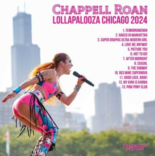 Thumbnail: Chappell Roan – Live At Lollapalooza Chicago 2024 "2LP COLOURED VINYL"
