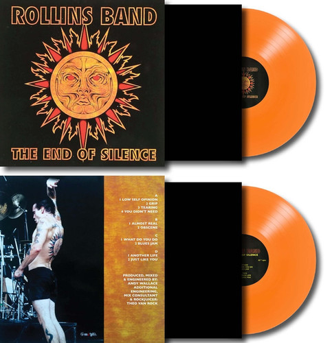 ROLLINS BAND レコード　clear color vinyl Rollins Band – The End Of Silence 