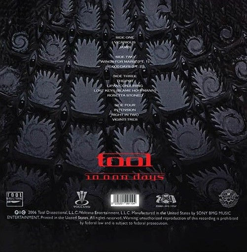 Thumbnail: Tool ‎– 10,000 Days "2LP COLOURED VINYL"