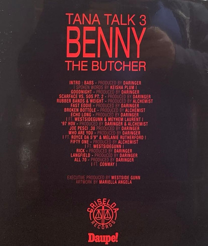 Benny The Butcher ‎– Tana Talk 3 
