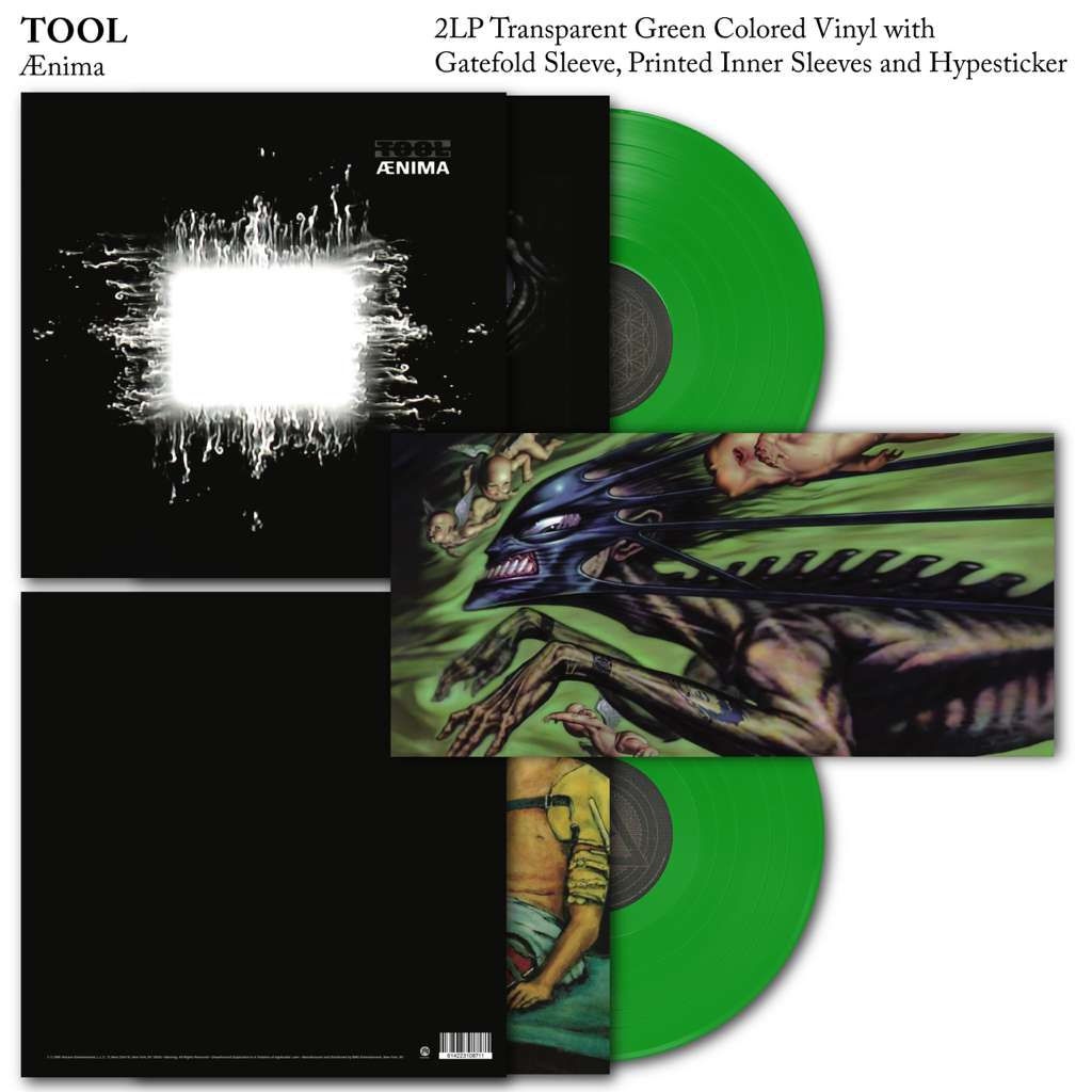 Tool – Ænima "2LP COLOURED VINYL GATEFOLD SLEEVE"