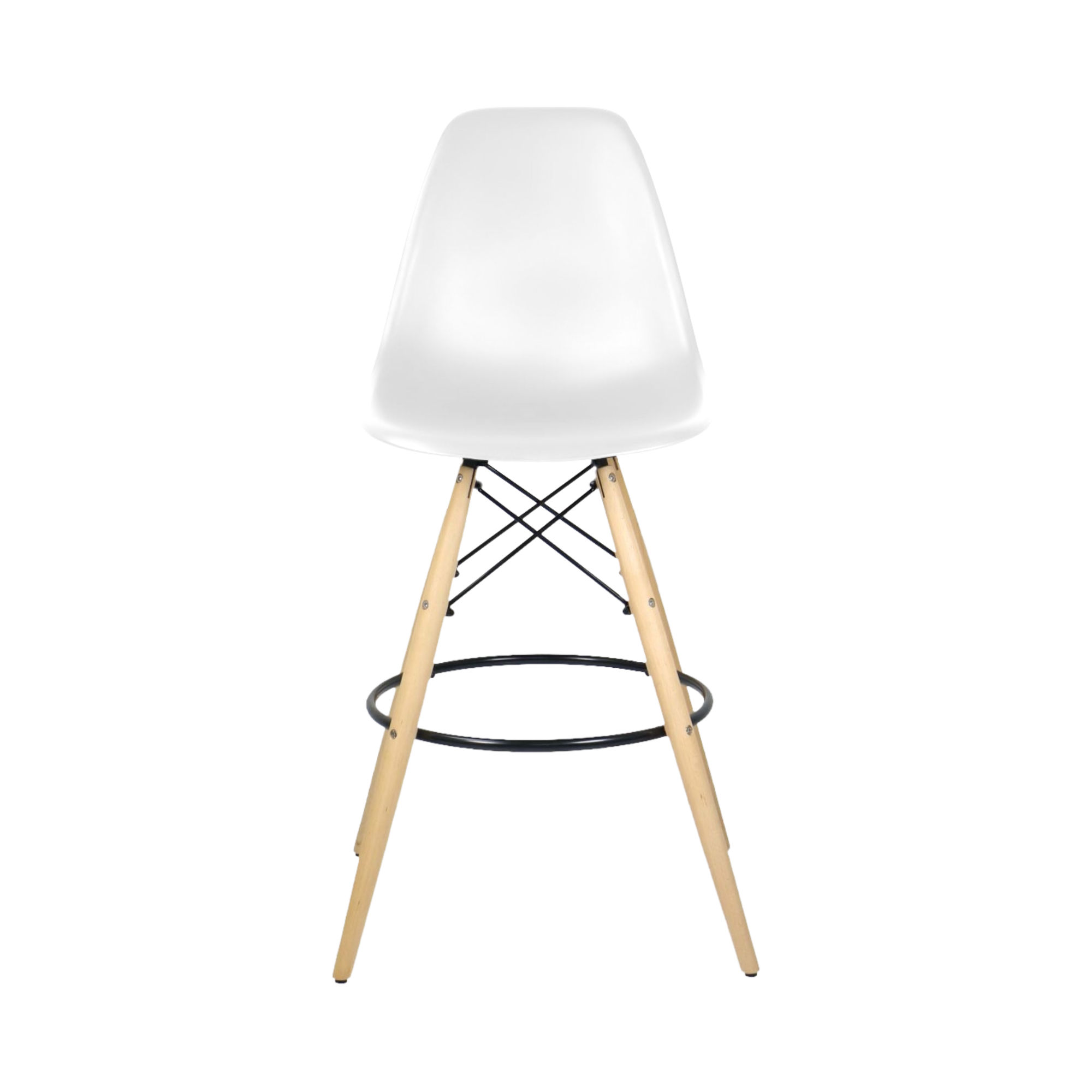 R EAMES High Stool - Neutral White