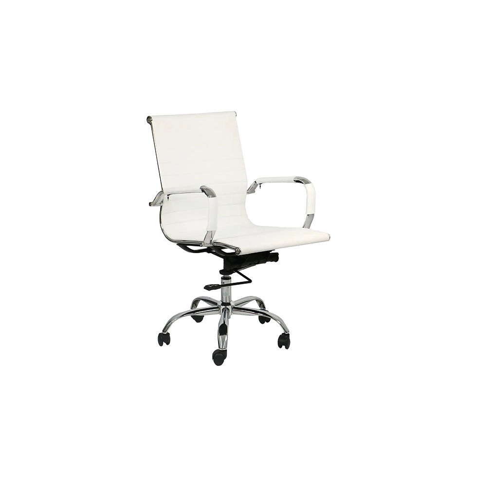 Thumbnail: Low Back Office Chair - White