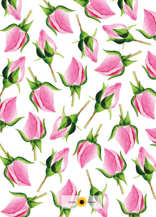 Wallpaper rozen © Studio Sonate