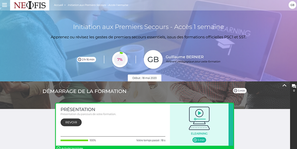 Parcours de formation