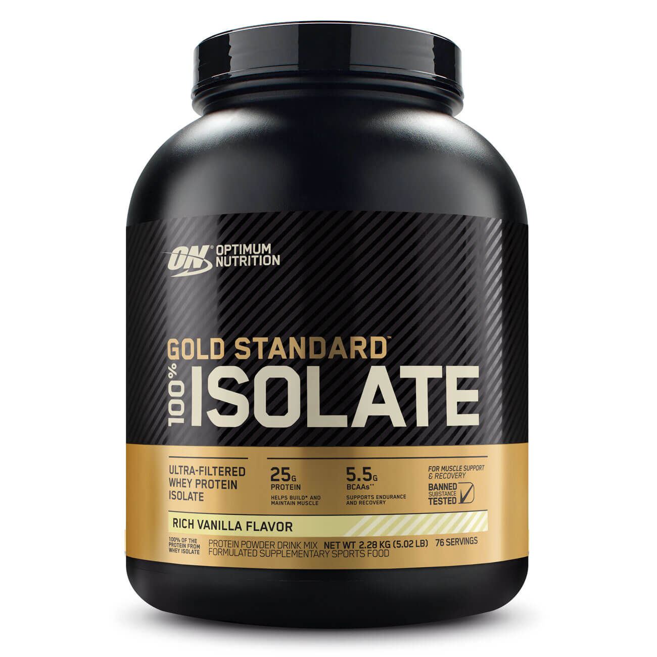 100% Isolate Gold Standard (2,28kg) Optimum Nutrition
