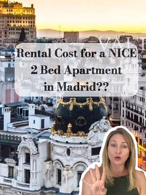Costs to rent an apartment in Madrid