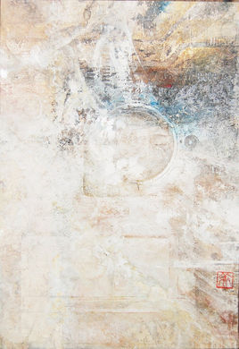 painting titled "LIFE XLI (41)"