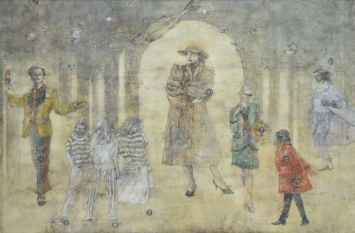 painting titled "Primavera”