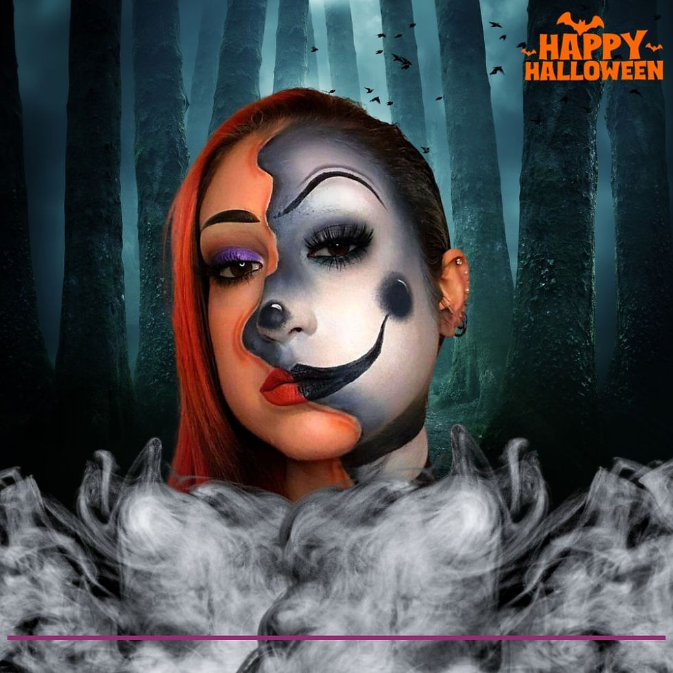 Corso Online Make Up Halloween's Clown Corsiamo